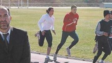 <b>DE CENTENARIO.</b> "El deporte es un escaparate que tiene penetración en la sociedad y carece de aristas políticas", dice en el centenario del Quijote.