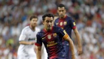 SUMA Y SIGUE. Xavi jugar&aacute; hoy su Cl&aacute;sico n&uacute;mero 37.