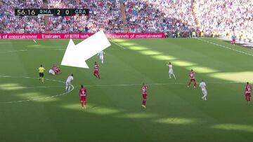 La jugada que indigna al Granada: ¿le perdonaron la roja a Casemiro?