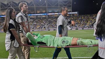 El portero Luis Ángel Malagón abandonó el encuentro ante Philadelphia Union y podría estar fuera de las canchas por un año.