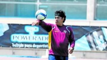 <b>DECIDIDO. </b>Hugo Sánchez continúa en Almería.