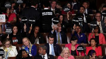 Senator Elissa Slotkin provided the Democratic response to Donald Trump’s joint address, accusing him of appeasing dictators.