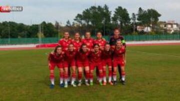 Toña Is debuta con la Sub-17 goleando a Armenia