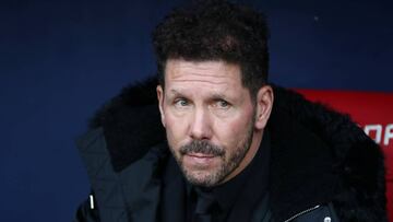 Soccer Football - La Liga Santander - Atletico Madrid v Espanyol - Wanda Metropolitano, Madrid, Spain - November 10, 2019 Atletico Madrid coach Diego Simeone before the match REUTERS/Sergio Perez