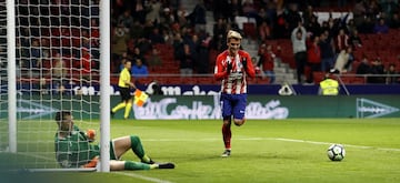 3-0. Griezmann celebró el tercer gol.