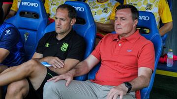 Cristobal Parralo, entrenador del Alcorcón.