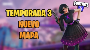 Fortnite Temporada 3: as&iacute; es el nuevo mapa de la isla