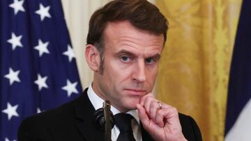Tensions are high in the White House after French President Emmanuel Macron contradicted Trump’s claims on Europe’s contribution to Ukraine’s war effort.
