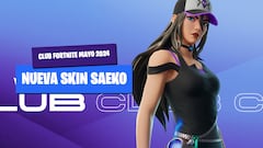 club fortnite mayo 2024 nueva skin saeko cazadora espiritus