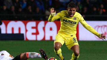 Con Jonathan dos Santos 83', Villarreal no pudo con Valencia