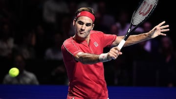 Federer, finalista en el torneo de Basilea.