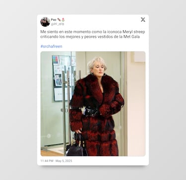 Los mejores memes de la MET Gala 2025 