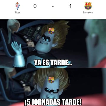 Los mejores memes de la última jornada de LaLiga