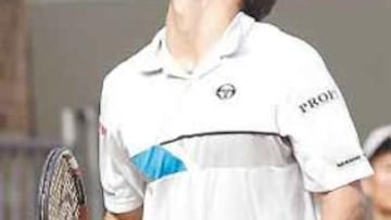 <b>ROBREDO, ELIMINADO. </b>El catalán perdió en el duelo con Verdasco.