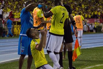 En imágenes la derrota de Colombia ante Paraguay