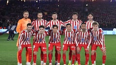 1x1 del Atlético: escasísimo Julián, tiró del carro Baena