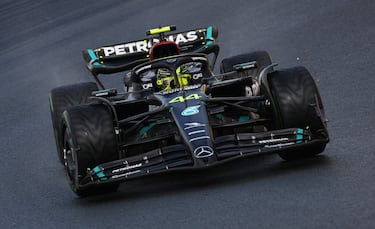 El heptacampeón, Lewis Hamilton, no alcanzó la Q3. Saldrá 13º.