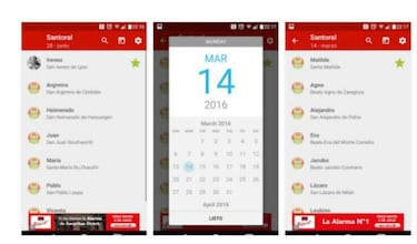 Cómo recordar y felicitar el santo a través del móvil