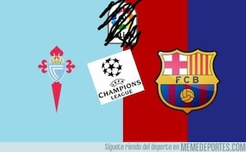 Los mejores memes del Celta-Barcelona