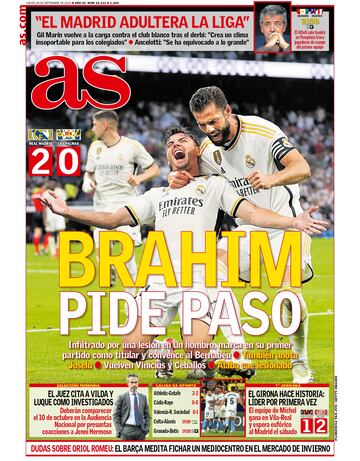 Las portadas de AS de septiembre