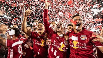 Tras el triunfo ante Orlando City, los Red Bulls impusieron r&eacute;cord de puntos en temporada regular y se coronaron campeones de la Supporters Shield.