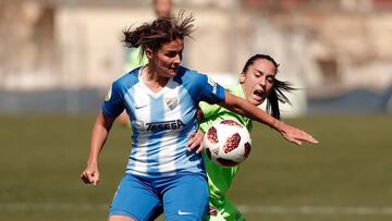 Leti M&eacute;ndez, jugadora del M&aacute;laga