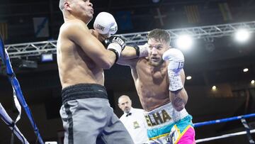 Ezequiel Gurr¨ªa contra Anderson Rangel.