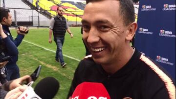Marchesín: "Si hago gol en la final, me encantaría que sea de chilena, no de cabeza”