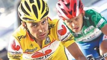 <b>AMBICIOSO. </b>Tras una fuga de 190 km, Gárate se aupó al quinto puesto.