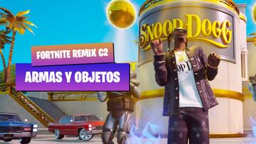fortnite remix capitulo 2 armas objetos