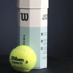 Wilson Triniti: así funciona la pelota de tenis ecológica