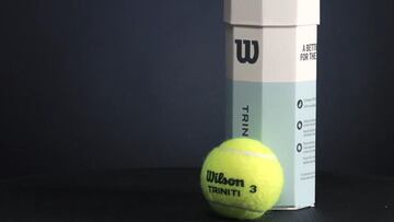 Wilson Triniti: así funciona la pelota de tenis ecológica