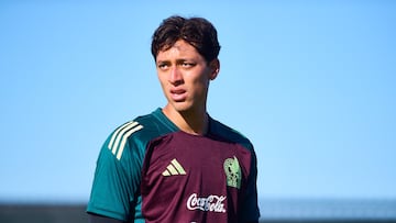 Fernando Tapia during the Mexican National Team (Mexico) Training prior to the friendly preparation match against Bolivia, at Seatgeek Chicago Field, on May 30, 2024, Chicago Illinois, United States.