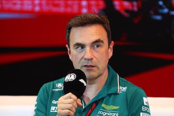 Dan Fallows, director técnico de Aston Martin. Montreal, Canadá. F1 2023.