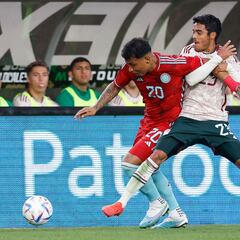 Colombia remonta ante México y cierra el año invicta