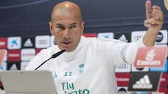 Real Madrid boss Zinedine Zidane: "Now I'm jinxed?"