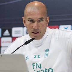 Zidane: "¿Ahora soy el gafe? Yo creo que sigo teniendo flor"