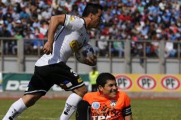 Colo Colo empató 1-1 con San Marcos en Arica en el inicio del Apertura.