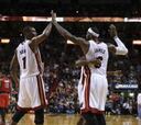 Miami manda en el Este y Bosh se acuerda de Indiana Pacers