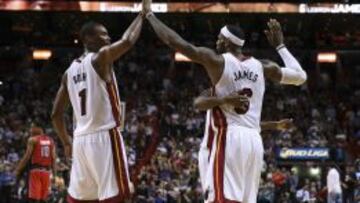 Miami manda en el Este y Bosh se acuerda de Indiana Pacers