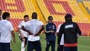 Reinaldo Rueda, entrenador de la Selección Colombia, entregó un balance del morfociclo en Bogotá y habló de la preocupación por los jugadores de Europa