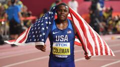 Coleman, el último de la 'maldición' de los 100 metros