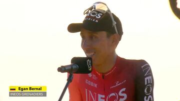 Egan Bernal y su presentación en el Tour de Francia