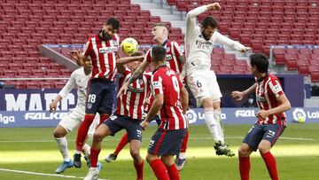 07/03/21 PARTIDO PRIMERA DIVISION ATLETICO DE MADRID REAL MADRID
POSIBLE MANO DE FELIPE VAR