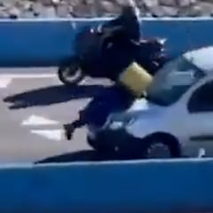 Atropella a un repartidor de Glovo y conduce varios kilómetros con él sobre el capó de su furgoneta