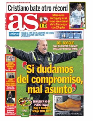 Las portadas de AS de noviembre