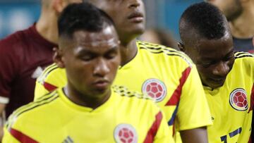 Alfredo Morelos delantero de la Selecci&oacute;n Colombia.