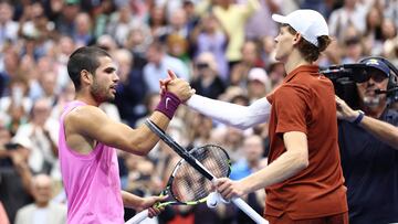 Sinner got the better of Alcaraz in a rare joint practice ahead of the ATP Finals, which will decide the year-end world No. 1.