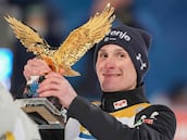 Domen Prevc emula a su hermano Peter: campeón del Cuatro Trampolines