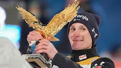 Domen Prevc emula a su hermano Peter: campeón del Cuatro Trampolines